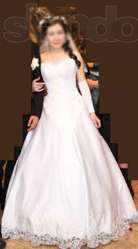 Шикарное свадебное платье!недорого